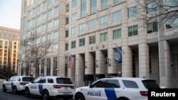 የዩኤስ የስደተኞች እና የጉምሩክ ማስፈጸሚያ ህንፃ በዋሽንግተን፣ ዲሲ