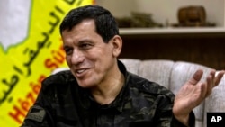 مظلوم عبدی، فرماندە نیروهای دموکراتیک سوریە - ۱۰ فوریه ۲۰۲۲