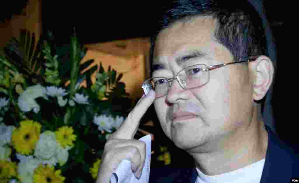 人权活动家郭宝胜（美国之音国符拍摄）