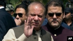 巴基斯坦总理谢里夫。