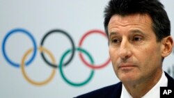 ARSIP - Sebastian Coe, presiden IAAF (Federasi Atletik Internasional) (foto: (AP Photo/Kirsty Wigglesworth, dok.)