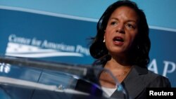 სიუზან რაისი, აშშ-ის პრეზიდენტის ყოფილი მრჩეველი ეროვნული უსაფრთხოების დარგში და მანამდე, ამერიკის 27-ე ელჩი გაეროში