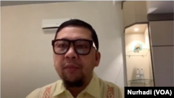 Ketua Komisi II DPR RI Doli Kurnia Tanjung dalam tangkapan layar. (Foto: VOA/Nurhadi)