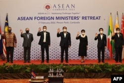 东盟国家外长2月17日在柬埔寨首都金边举行非正式会议