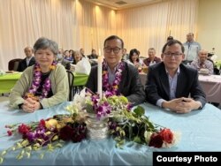 រូប​ឯកសារ៖ ថ្នាក់ដឹកនាំ​គណបក្ស​សង្គ្រោះ​ជាតិ​ចូល​រួម​នៅ​ក្នុង​សិក្ខាសាលា​មួយ​របស់​បក្ស​ នៅ​សហរដ្ឋ​អាមេរិក នៅទីក្រុង Jacksonville រដ្ឋ Florida សហរដ្ឋ​អាមេរិក កាល​ពី​ថ្ងៃ​ទី១៩ ខែ​កុម្ភៈ ឆ្នាំ​២០២២។ (ទំព័រ​ហ្វេសប៊ុកលោក​សម រង្ស៊ី)