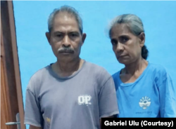 Keluarga Gabriel Ulu Tunabenani, meminta bantuan Presiden Jokowi terkait nasib anaknya. (Foto Gabriel Ulu)