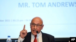 토머스 앤드루스 유엔 미얀마 인권특별보고관