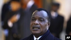 Le président Denis Sassou Nguesso