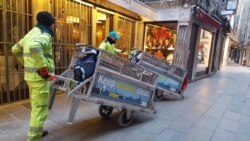 Homes and stores have been cleaned, and great efforts have been made to ensure no garbage is seen lying around in its streets and canals.&nbsp;(Sabina Castelfranco/VOA)