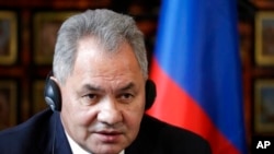 Ruski ministar odbrane Sergej Šojgu