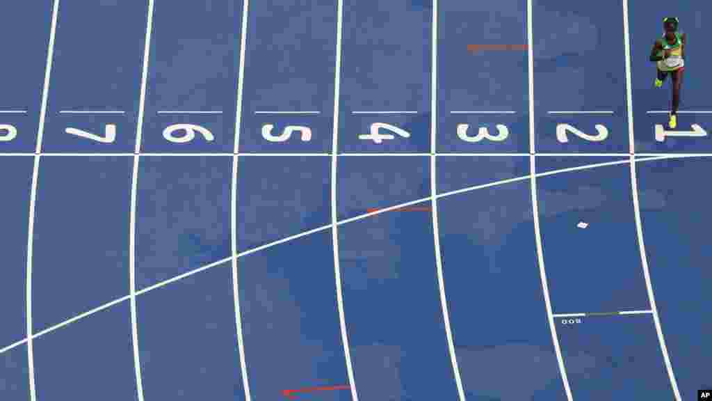 ወርቂ መዳልያ ኢትዮጵያ ብኣትለት ኣልማዝ ኣያነ ተመሲሱ