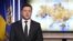 On February 24, 2022, Ukrainian President Volodymyr Zelenskyy addressed the nation and declared martial law. (Ukrainian Presidential Press Office via AP)
