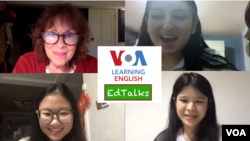 Elizabeth Marner-Brooks, Gloria Chen, Aretha Wang and Nicole Becerra 