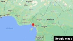 Bakingili, Cameroon (Google Maps)