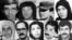 Images of some of the Iranian political prisoners who rights groups say were among thousands of jailed dissidents killed by Iran's Islamist rulers in 1988. (Courtesy - Amnesty International) 