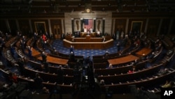 FILE - President Joe Biden speaks to a joint session of Congress, April 28, 2021.
