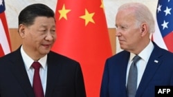 ARHIVA - Predsjednici Kine i SAD, Xi Jinping i Joe Biden, na samitu G20 u Indoneziji (Foto: SAUL LOEB / AFP)