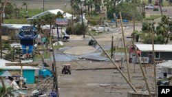 بقایای خانه‌ها و مشاغل ویران شده بر اثر توفان آیدا - ۹ شهریور ۱۴۰۰