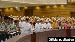 Suasana sidang parlemen Myanmar (Foto: NLD)