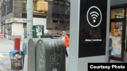 LinkNYC station in New York. Photo by Jim Henderson