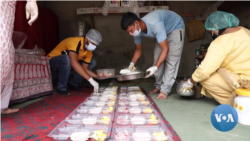 Meals are cooked for families who could not prepare their own food and kits of basic medicines given to the sick.