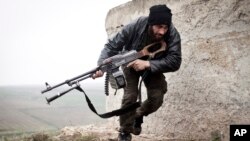 Crosses sit in honor of those killed during the mass shooting in Las Vegas. A gunman opened fire on an outdoor music concert on Sunday killing dozens and injuring hundreds.