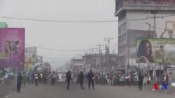 Au moins six morts dans les marches interdites à Kinshasa (vidéo)