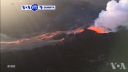 VOA60 Duniya: Tsaunin Kilauea Dake Hawaii Na Ci Gaba Da Tumbudin Wuta Da Lalata Daruruwan Gidaje