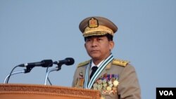 Jenderal Senior Myanmar, Min Aung Hlaing (Foto: dok).