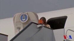 Melania Trump en Egypte pour la dernière étape (vidéo)