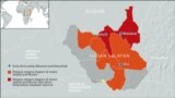 South Sudan rebel fighting map Indonesian copy
