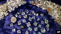 ARHIVA: Dijamanti iz rudnika u Mirnom na ruskom Arktiku.