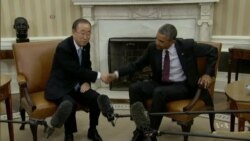 Obama, Ban Push for Strong Global Commitment on Climate