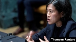 资料照片：美国贸易代表戴琪。