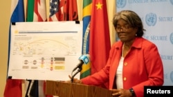 Mwakilishi wa marekani katika Umoja wa Mataifa Balozi Linda Thomas-Greenfield