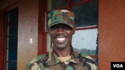 Le général Sultani Makenga, ex-chef militaire du M23, Rumangabo, RDC, 3 février 2013.