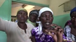 Des femmes manifestent à la morgue après les violences électorales au Kenya (vidéo)