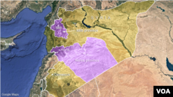 Idlib and Homs provinces, Syria