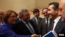 თინა ხიდაშელი, დავით უსუფაშვილი და ბიძინა ივანიშვილი