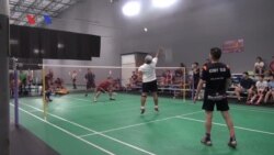 Kompetisi Bulu Tangkis Diaspora Indonesia di Washington
