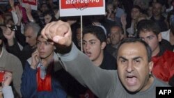 Ermənistanda müxalifət nümayiş keçirib