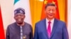 Shugaban Najeriya Bola Tinubu da takwararsa na China Xi Jinping