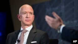 FILE - Jeff Bezos, Amazon founder and CEO.