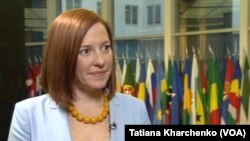 Juru bicara Departemen Luar Negeri Amerika Jen Psaki (foto: dok).