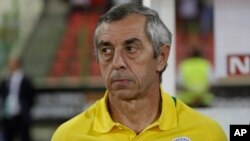 Alain Giresse lors d'un match entre le Sénégal et l'Algérie, Guinée Equatoriale, le 27 janvier 2017