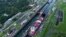FILE - A cargo ship traverses the Agua Clara Locks of the Panama Canal in Colon, Panama, Sept. 2, 2024.