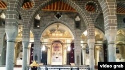 Armanlarning Avliyo Giragos cherkovi, Diyorbakir, Turkiya.