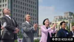 해리 해리스 주한 미국대사가 지난 15일 서울에서 열린 한국전쟁 70주년 기념 행사에 참석했다.