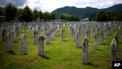 The Srebrenica Genocide Memorial Center is seen in Potocari, Bosnia and Herzegovina, May 22, 2024. On May 23, the U.N. General Assembly voted to declare July 11 annually an international day of reflection and commemoration of the 1995 genocide in Srebrenica.