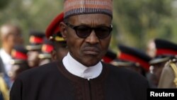 Shugaba Muhammad Buhari na Najeriya